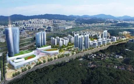수서역 환승센터 신세계백화점 조감도